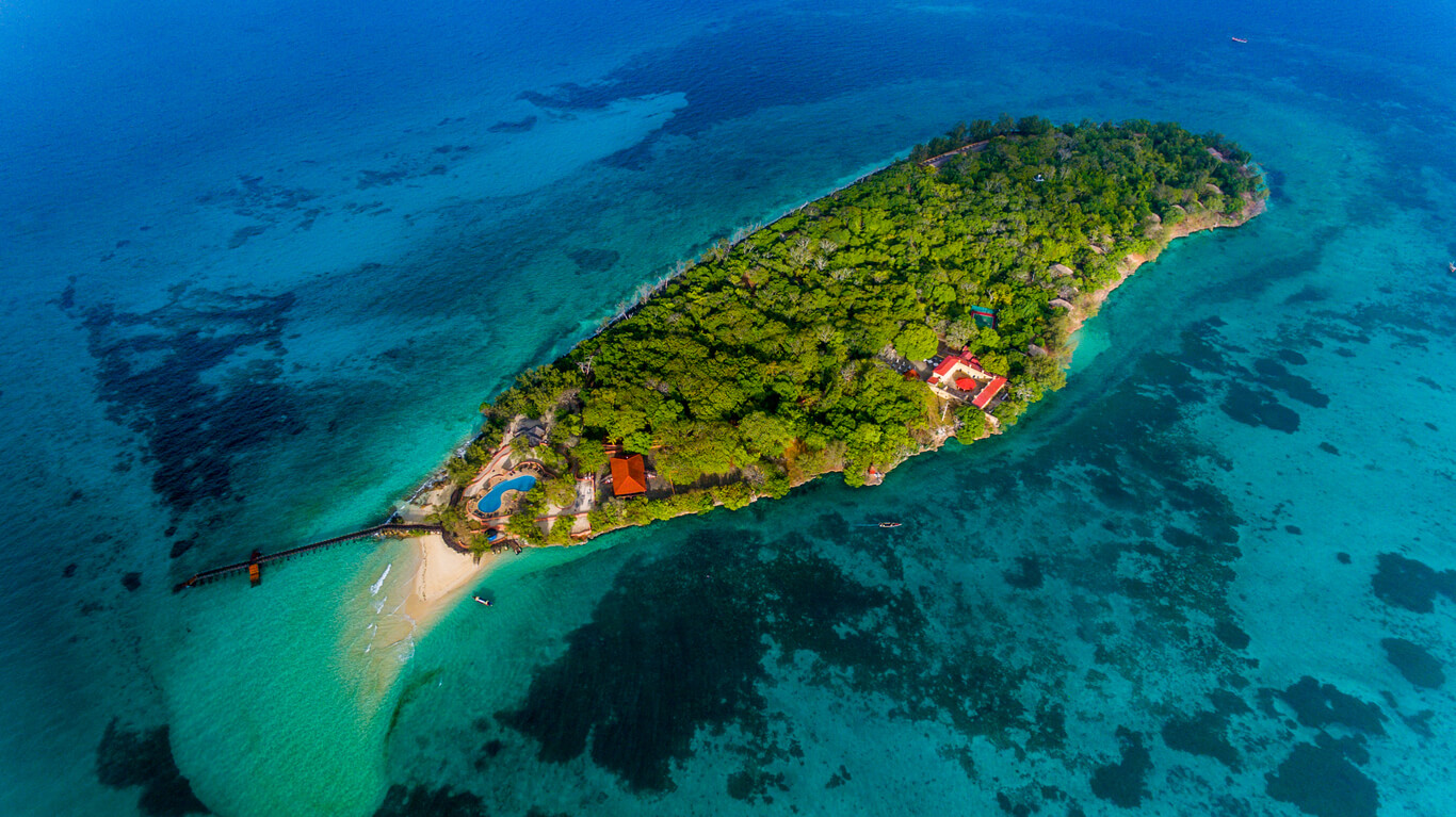 Остров Prison Island Занзибар